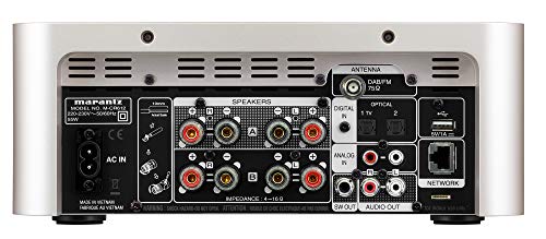 Marantz Professional, Sistema de Audio con Streamer Melody X (M-Cr612), Color Plata Oro