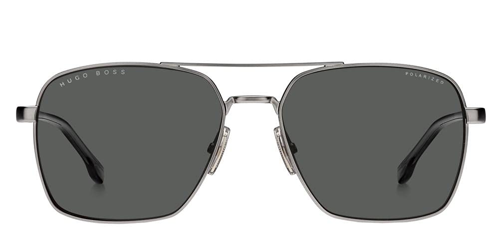 Boss Gafas de Sol 1045/S/IT Matte Ruthenium/Grey 58/17/145 hombre