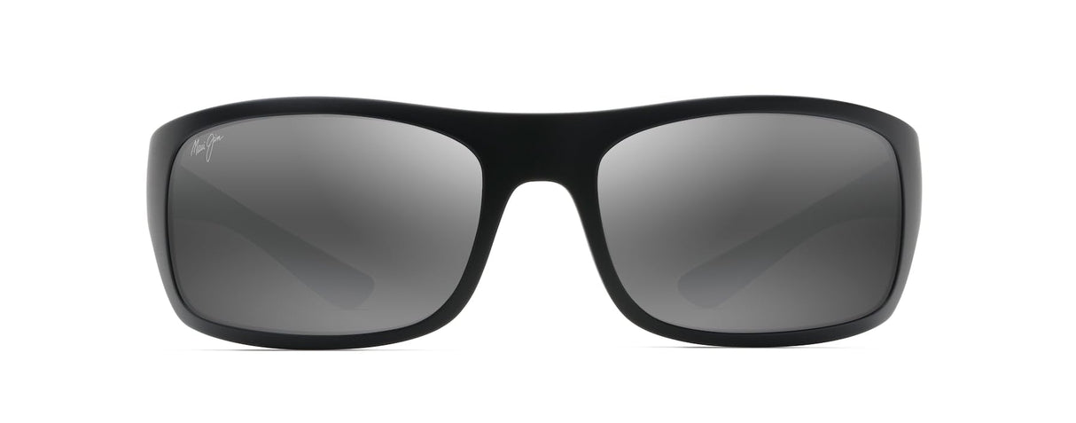 Maui Jim Big Wave Gafas, Black Matte, 67-19-140 para Hombre