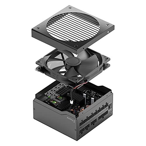 Fractal Design Ion+ 2 Platinum 860W 80 Plus Platinum Certified 860W Full Modular Compact ATX Power Supply