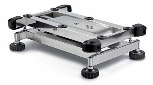Plataforma Báscula [Núcleo SFB 100 K de 2L] Plataforma de acero inoxidable Báscula con plataforma de IP65, XL, rango de pesaje [Max]: 100 kg, Lectura [D]: 10 g, placa de pesaje: BXT 500 x 400 mm (Acero Inoxidable)