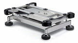 Plataforma Báscula [Núcleo SFB 100 K de 2L] Plataforma de acero inoxidable Báscula con plataforma de IP65, XL, rango de pesaje [Max]: 100 kg, Lectura [D]: 10 g, placa de pesaje: BXT 500 x 400 mm (Acero Inoxidable)