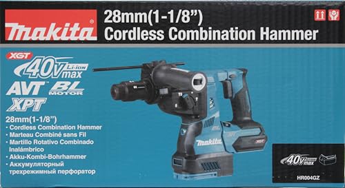 Makita HR004GZ 40V Max Li-ion XGT Martillo rotatorio sin escobillas - Baterías y cargador no incluidos