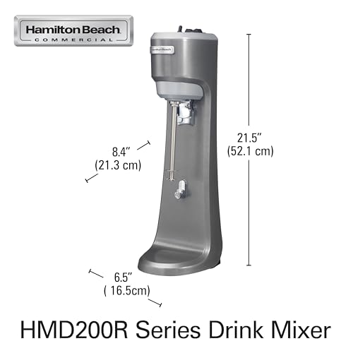 Hamilton Beach - HMD200R - Batidora de bebidas de un solo eje