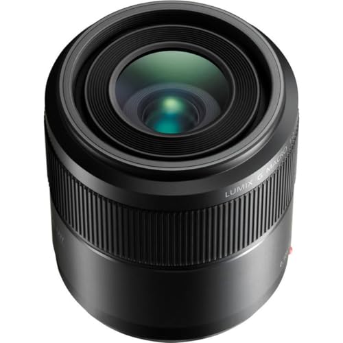 Panasonic LUMIX G Macro, 30 mm, F2.8 ASPH, MIRRORLESS Micro Cuatro TERCEROS, Mega Optical I.S, H-HS030 (USA Black)