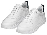 Geox U SPHERICA B, Zapatillas Hombre, White/Dk Navy, 43 EU