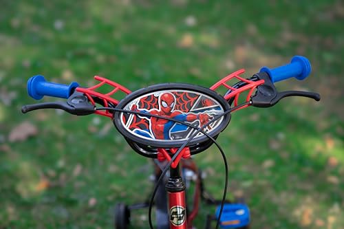 Huffy Spiderman Bicicleta Infantil, Rojo, M