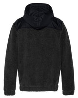 Schott NYC Swward2 Sudadera Polar con Cremallera, Negro, M para Hombre