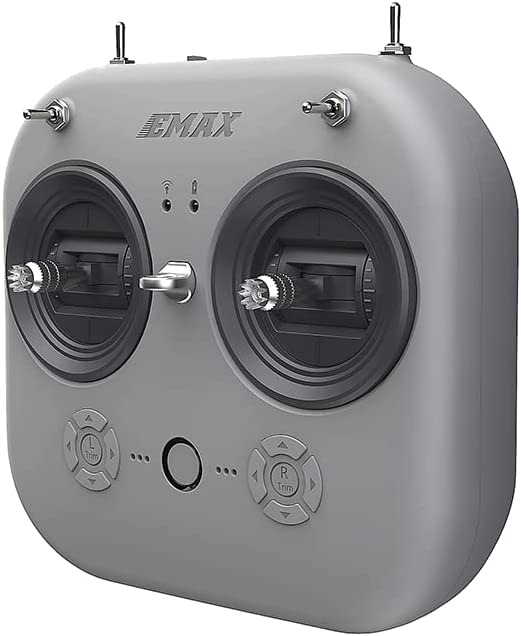 EMAX FPV Drone EZ Pilot Pro RTF Kit, Vista en Primera Persona Drone con Cámara 1200TVL E01, 25-100-200 VTX Conmutable, Mini Drone con Gafas y E8 Transmisor para Niños Adultos y Principiantes