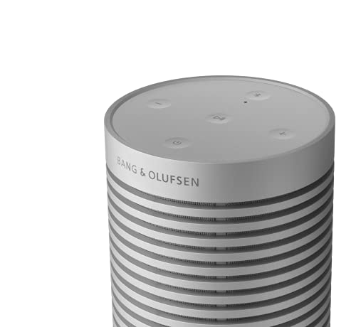 Bang & Olufsen Beosound Explore Altavoz de 360 Grados Bluetooth Portátil Inalámbrico de Alta Gama para Uso en Exteriores, Casa y Viaje, IP67 Resistente al Agua y Polvo, Hasta 27 horas Grey Mist