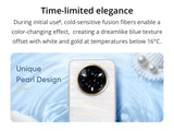realme 14 Pro+ Smartphone 5g, 8+256GB, Blanco,Cámara Sony 3X Periscópica con OIS,Diseño Que Cambia de Color con el frío,Batería 5260 mAh,IP69, Pantalla de 120 Hz, Exclusivo de Amazon (sin Adaptador)