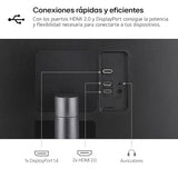 LG 32UR500K-B - Monitor 4K 32", Panel VA, (3840 x 2160), 60Hz, 4ms (GtG), DCI-P3 90%, Ajuste en Inclinación (Eje Horizontal), Negro