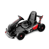 TURBO CHALLENGE - Kart - Vehículo Eléctrico de Paseo - 119658 - Coche de Control Remoto - Gris - Máximo 50 kg - Plástico - Baterías Recargables y Pilas No Incluidas - A Partir de 7 años