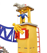 Simba Sam Mega 109251059 - Camión de Bomberos XXL con Figura de Sam, con luz, Sonido y Radio, para niños a Partir de 3 años, Exclusivo en Amazon