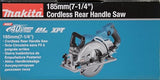 Makita RS001GZ Cordless Circular Saw 185mm 40VMAX XGT (sin batería, sin cargador)