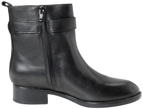 Geox D Felicity Np Abx, Botas Mujer, Negro 01, 39 EU