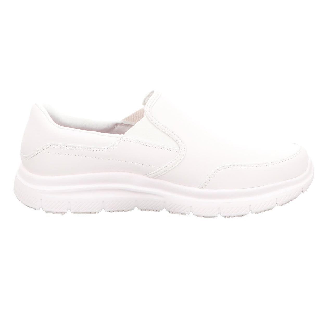 Skechers 77071EC WHT Hombre Zapatos para servicio de alimentos, White, 45 EU