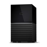 WD 44TB My Book Duo Disco Duro RAID de Escritorio, USB-C/USB 3.2 Gen 1, Copia de seguridad y protección con contraseña, RAID 0/1, JBOD, Formateado para Windows y MacOS, Negro