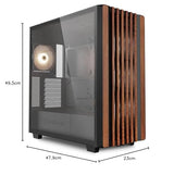 SHARKOON REBEL Rebel C70G RGB RGB Negro. Madera