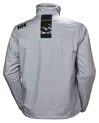 Helly Hansen Crew Midlayer Jacket, Chaqueta Hombre, Grey Fog, M