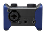 Zoom AMS-22 Interface de audio, 1 entrada XLR/TRS, entrada de línea estéreo, 2 salidas, loopback, monitorización directa, bus-powered, para grabaciones y streaming en PC, Mac, iOS y Android