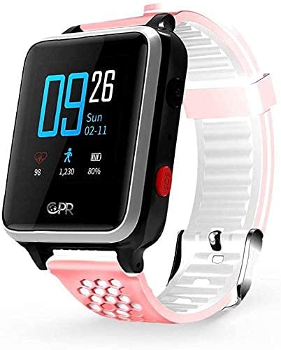 Reloj Inteligente CPR Guardian 2 para niños – teléfono y localizador portátil Que combina una función de Asistencia de Emergencia, Llamadas de Voz y Seguimiento de ubicación en un Solo Reloj