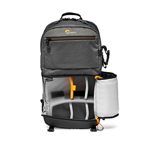 Lowepro Slingshot SL 250 AW III - Mochila Bandolera para Cámara Refelx DSLR Sin Espejo, con Acceso QuickDoor, Compartimento Para Tablet 10”, Para Sony A7, iPad, Surface Pro, 300D Ripstop, Gris