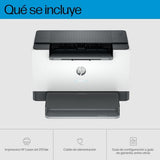 HP LaserJet t M207dw 8J9K9F, Impresora Láser A4 Monocromo - Impresión a Doble Cara Automática (28ppm, Wi-Fi, Ethernet, USB 2.0, Procesador 500MHz, Memoria 64MB) Blanca y Gris
