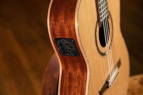 Guitarra acústico-eléctrica ORTEGA Performer Series 4/4 Slim Neck - + Bolsa, RCE138-T4