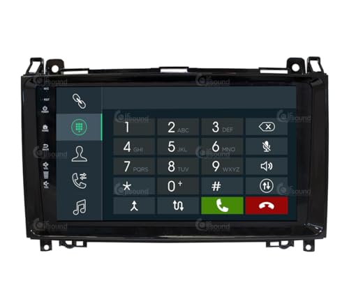 Radio de Coche para Mercedes classe A/B Android GPS Bluetooth WiFi USB Dab+ Touchscreen 9" 8core Carplay AndroidAuto