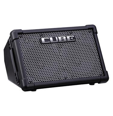 Amplificador estéreo portátil a pilas Roland CUBE Street EX — Para músicos viajeros, 50 vatios de potencia estéreo