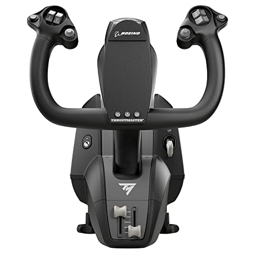 Thrustmaster TCA Yoke Pack Boeing Edition - Yoke y Quadrant para Xbox Series X|S/Xbox One/PC - Licencia Oficial Boeing