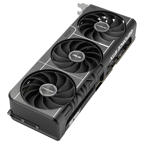 ASUS Prime GeForce RTX 5060 Ti 16GB GDDR7 OC Edition - Tarjeta gráfica preparada para SFF (PCIe 5.0, 16GB GDDR7, HDMI/DP 2.1, 2,5 Ranuras, Ventiladores Axial-Tech, Dual BIOS)