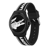 Lacoste Reloj Analógico de Cuarzo para Hombre Colección NEOCROC con Correa de Silicona Negra - 2011185