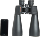 Celestron 71009 SkyMaster 15x70mm Prismáticos Porro Prism con Lente Multicapa y Cristal prismático BaK-4, Negro