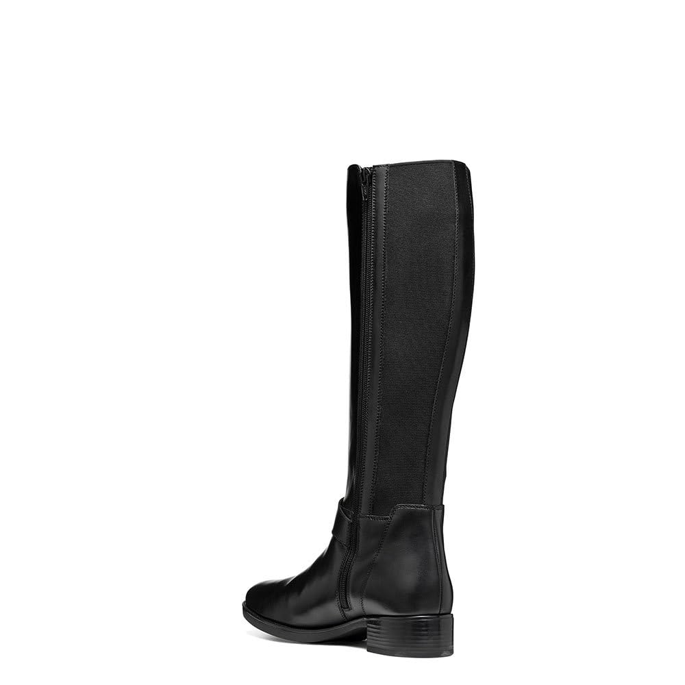 Geox D Felicity C, Botas de Moda Mujer, Negro, 37.5 EU