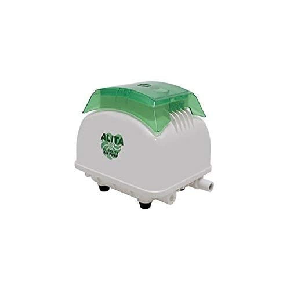 Alita Bomba de aire Alita de gran caudal AL-60, 60 l/min a 1,5 metros, salida de 18 mm, 54 vatios