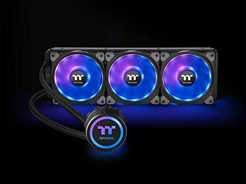 Thermaltake Floe DX 360 mm, LED de doble anillo, 16.8 millones de colores habilitado para software (TT RGB Plus/Alexa/Razer Chroma), AMD (AM5/AM4)/Intel (LGA 2066/1200), AIO CPU Liquid Cooler