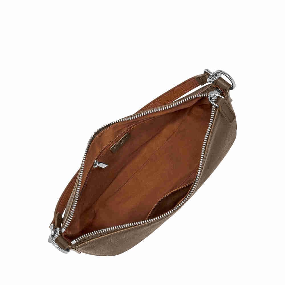FOSSIL Jolie, Bolso Bandolera Mujeres, Chocolate Oscuro, 27.94L cm x7.62Wcm x20.32 H cm