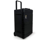 PELI Storm IM2975 Maleta de transporte grande con ruedas y asa telescópica para equipos electrónicos, resistente al agua, 118L de capacidad, fabricada en EE.UU., con espuma personalizable, color negro