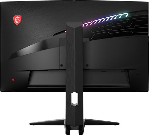 MSI Optix MAG272CQR Curved Gaming Monitor - 27 Inch, 16:9 WQHD (2560 x 1440), 2K, VA, 165Hz, 1ms, 1500R, FreeSync, HDR, RGB Mystic Light, DisplayPort, HDMI, Type-C, Anti-Flicker, Less Blue light