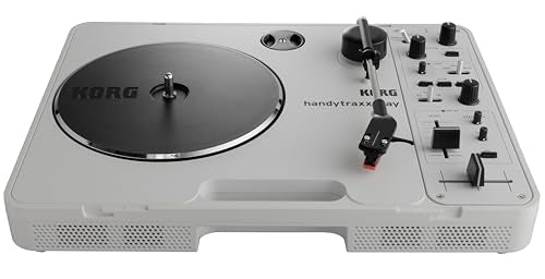Korg - handytraxx play - Tocadiscos Portátil para DJ con Altavoz y Efectos Digitales