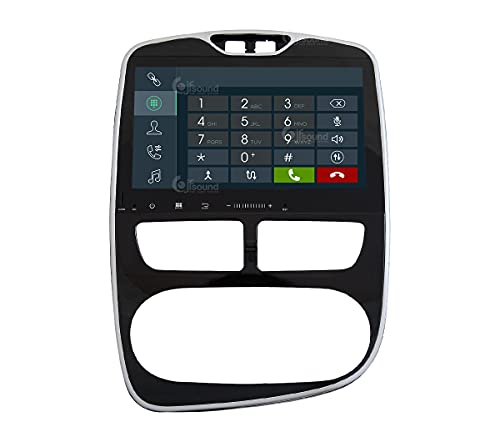Radio de Coche para Renault Clio 2013-2017 Android GPS Bluetooth WiFi USB Dab+ Touchscreen 10" 8core Carplay AndroidAuto