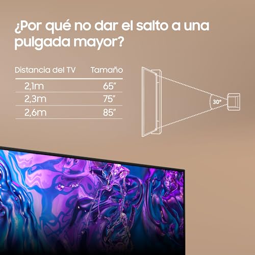 SAMSUNG TV QLED 4K 2024 55Q70D Smart TV de 55" con más de 1.000 Millones de Colores, el Mejor Smart TV, GANA Las partidas a 120Hz y Escucha Todos los Altavoces con Q-Symphony