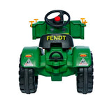 Big Fendt - Tractor Infantil con Cadena de precisión, Asiento Ajustable en 3 Posiciones, hasta 50 kg, Licencia de Fendt, para niños a Partir de 3 años, Verde, Amarillo, Negro y Rojo