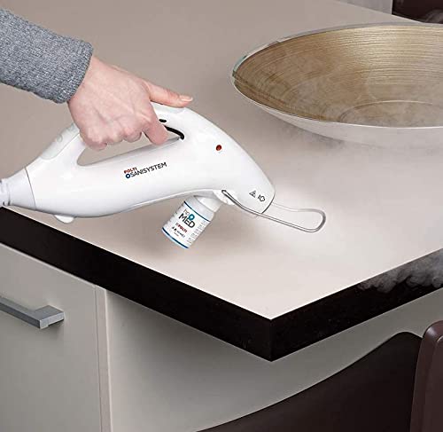 Polti PAEU0368 Sani System gun - Vaporetto Lecoaspira, accesorio para la sanificación a vapor de superficies, objetos y tejidos con vapor saturado seco sobrecalentado hasta 180C, Fabricado en Italia