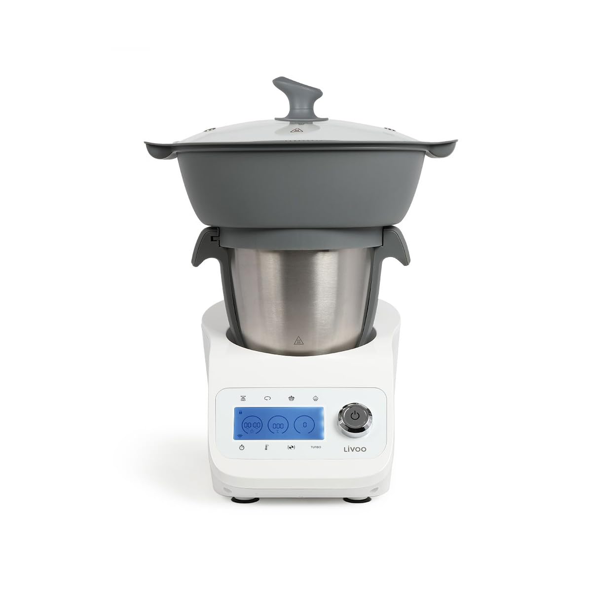 LIVOO Super Cooker, 12 funciones, cuenco 3,5 L, accesorios incluidos