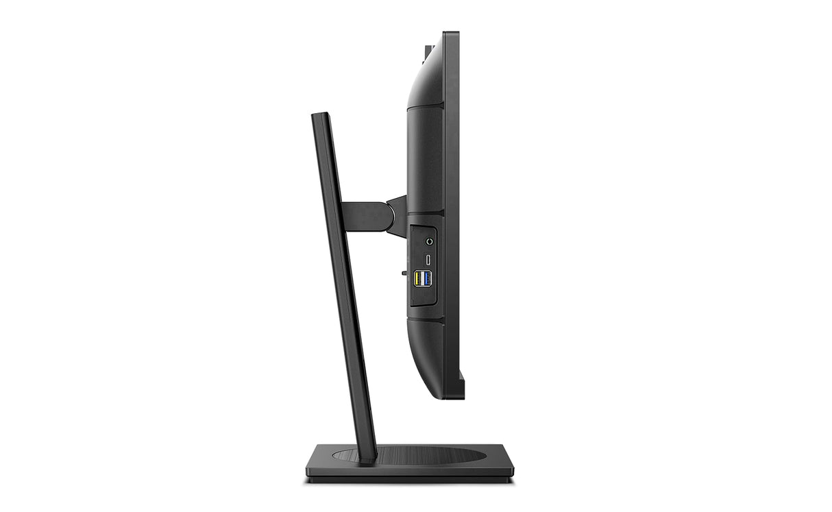 Philips 24B1U5301H Monitor 24 Pulgadas FHD, 75Hz, IPS, 4 ms GtG, Altura Ajustable, Altavoces (1920x1080, 1x HDMI 1.4, 1x DP 1.4, USB-Hub, USB-C), Negro
