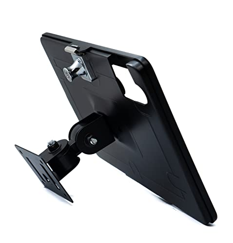 System-S Soporte de Pared con Cerradura 360° para iPad 10 Pro 11 Air 4 5 en Negro