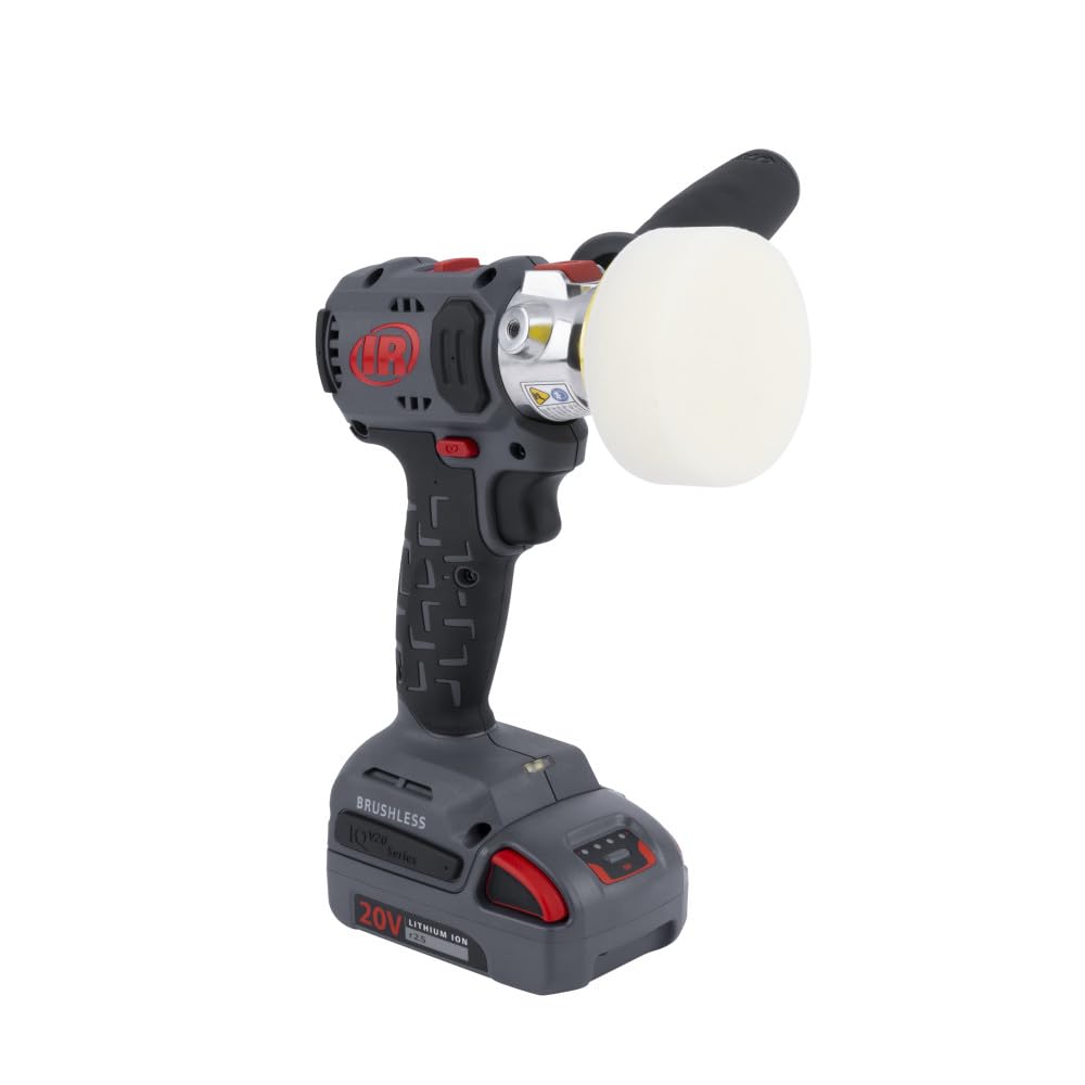 Ingersoll Rand G1621-K22-EU Pulidora/Lijadora Inalámbrica IQV20 20V Alta Potencia Motor sin Escobillas Duración Extendida